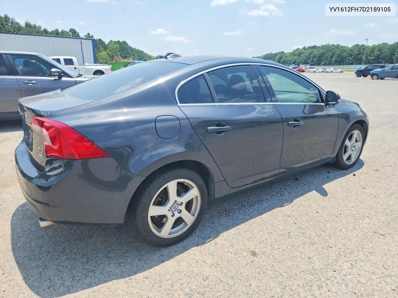 2013 Volvo S60 T5 VIN: YV1612FH7D2189105 Lot: 61910066