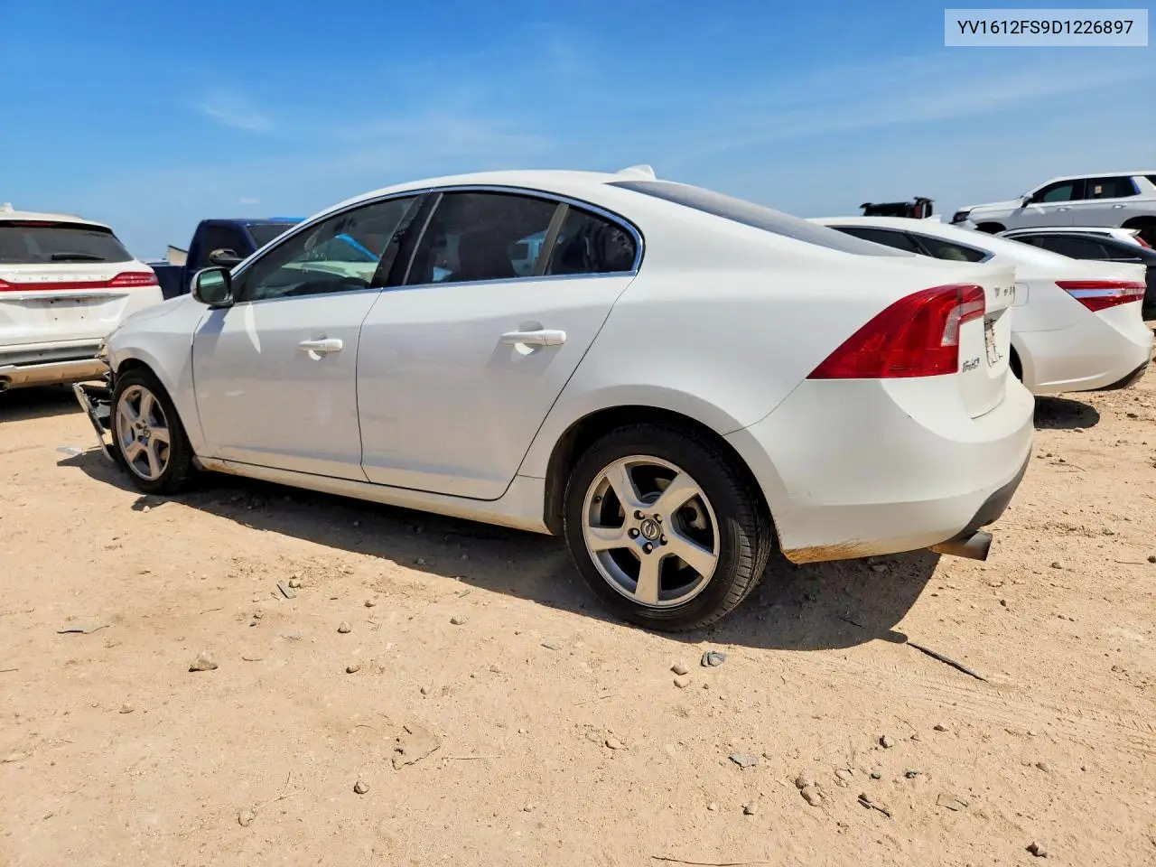 2013 Volvo S60 T5 VIN: YV1612FS9D1226897 Lot: 61980856
