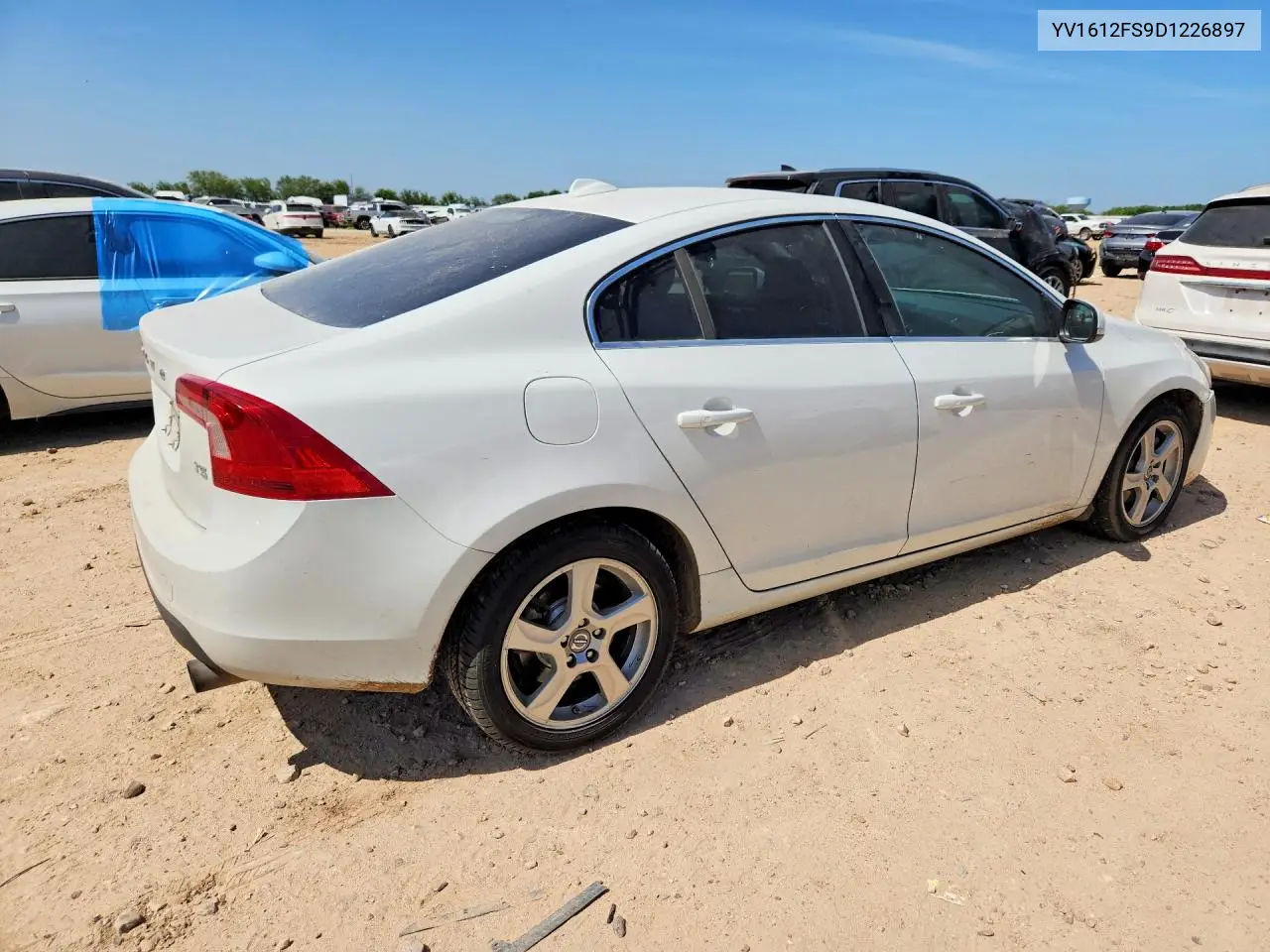 2013 Volvo S60 T5 VIN: YV1612FS9D1226897 Lot: 61980856