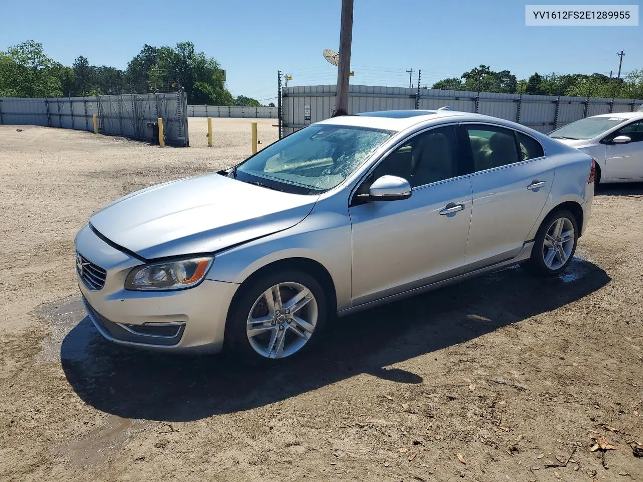 2014 Volvo S60 T5 VIN: YV1612FS2E1289955 Lot: 50270066