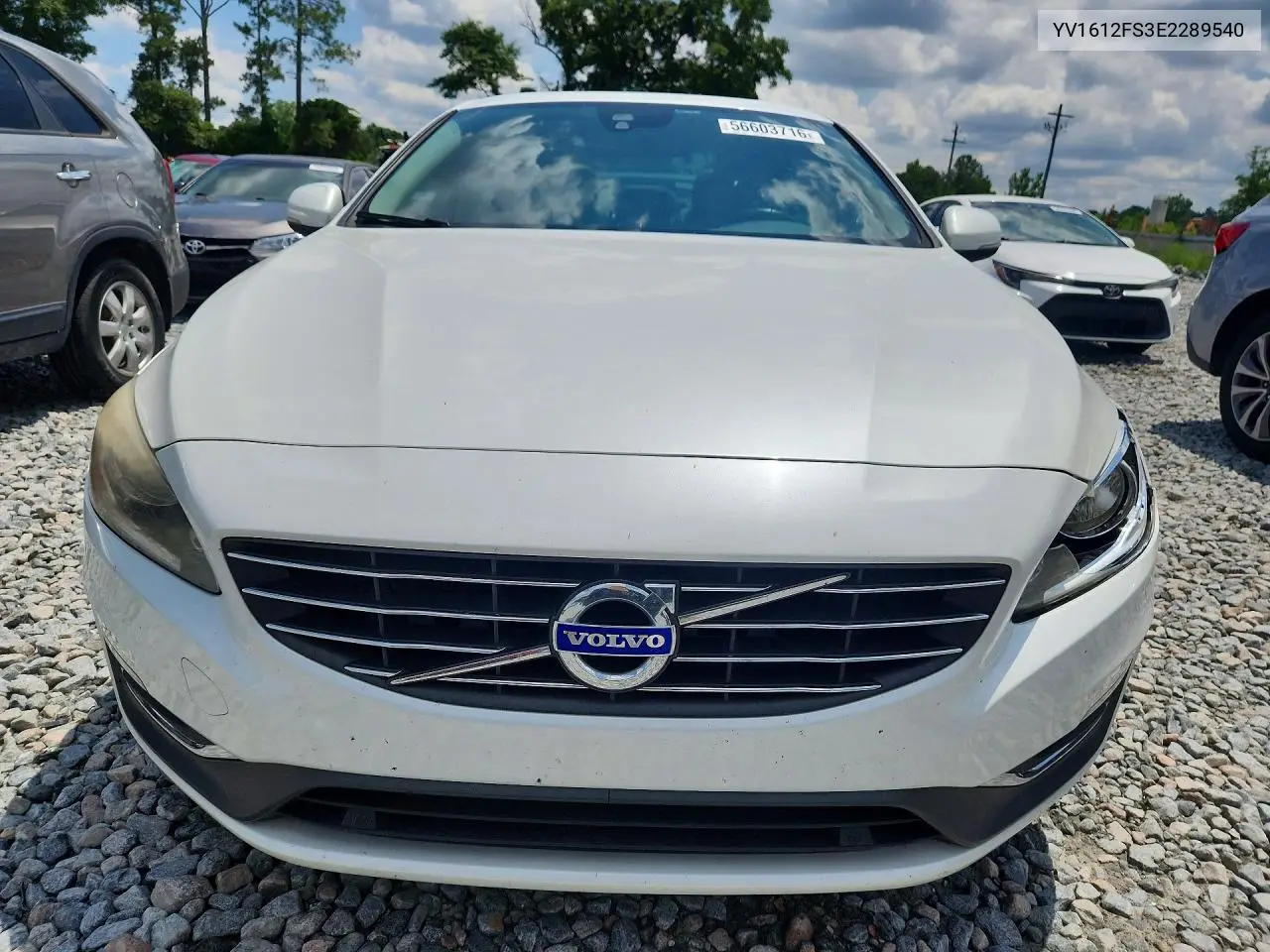 2014 Volvo S60 T5 VIN: YV1612FS3E2289540 Lot: 56603716