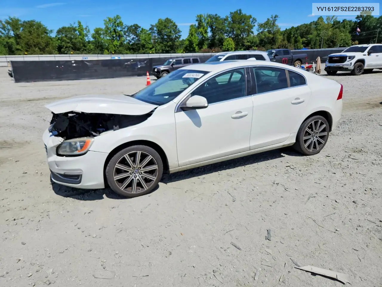 2014 Volvo S60 T5 VIN: YV1612FS2E2283793 Lot: 56834266