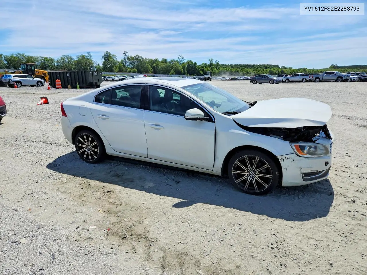 2014 Volvo S60 T5 VIN: YV1612FS2E2283793 Lot: 56834266