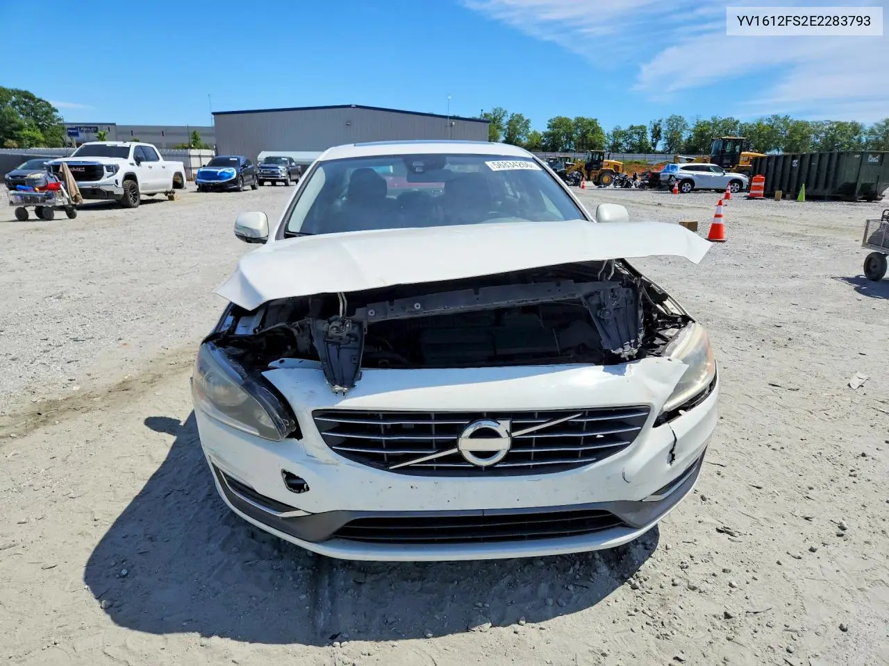 2014 Volvo S60 T5 VIN: YV1612FS2E2283793 Lot: 56834266