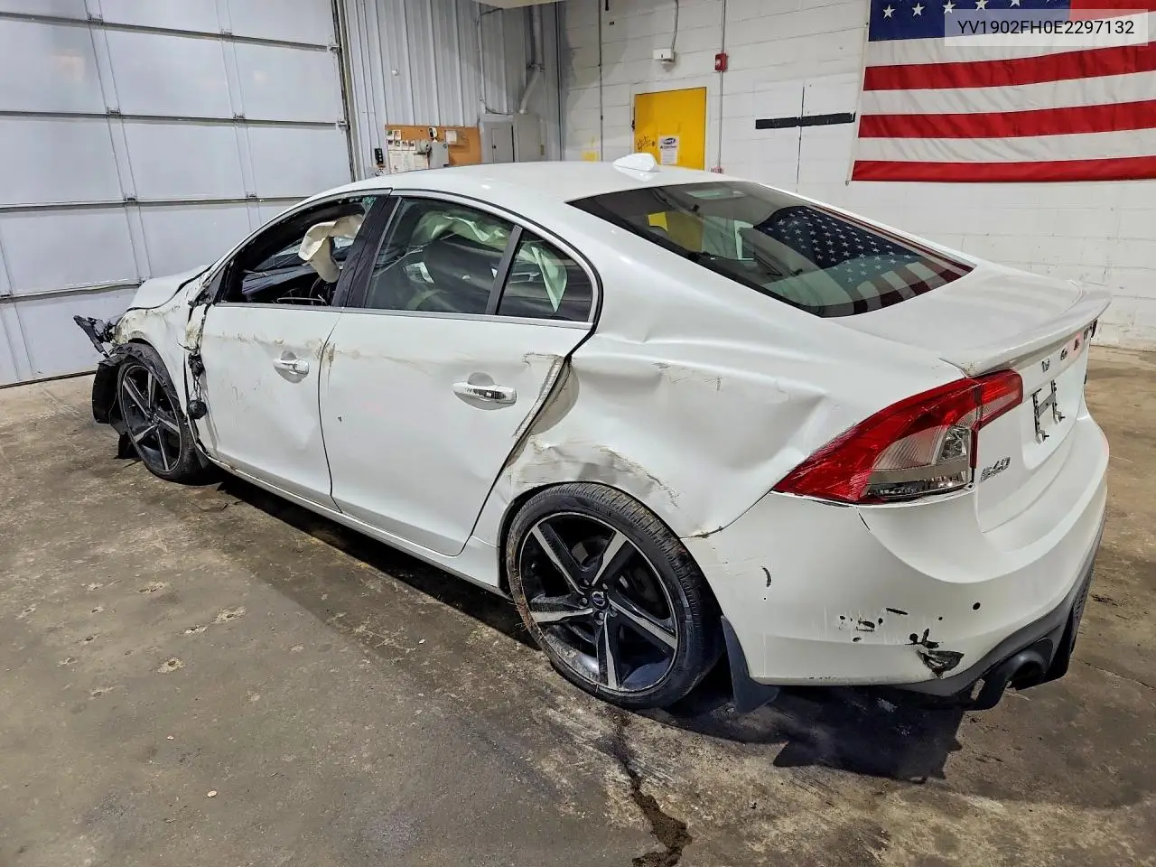 2014 Volvo S60 T6 VIN: YV1902FH0E2297132 Lot: 57150206