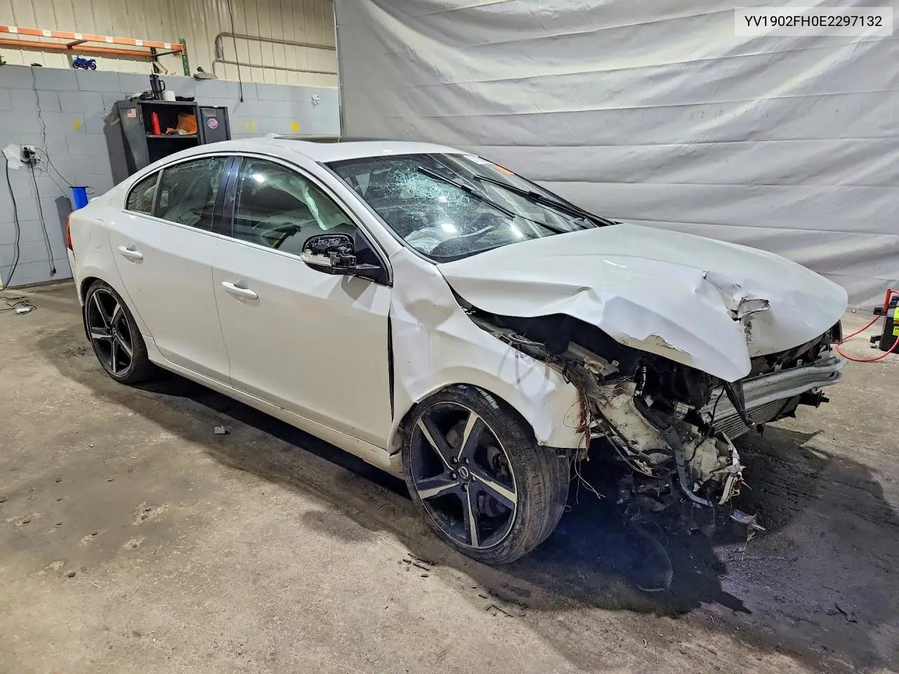 2014 Volvo S60 T6 VIN: YV1902FH0E2297132 Lot: 57150206
