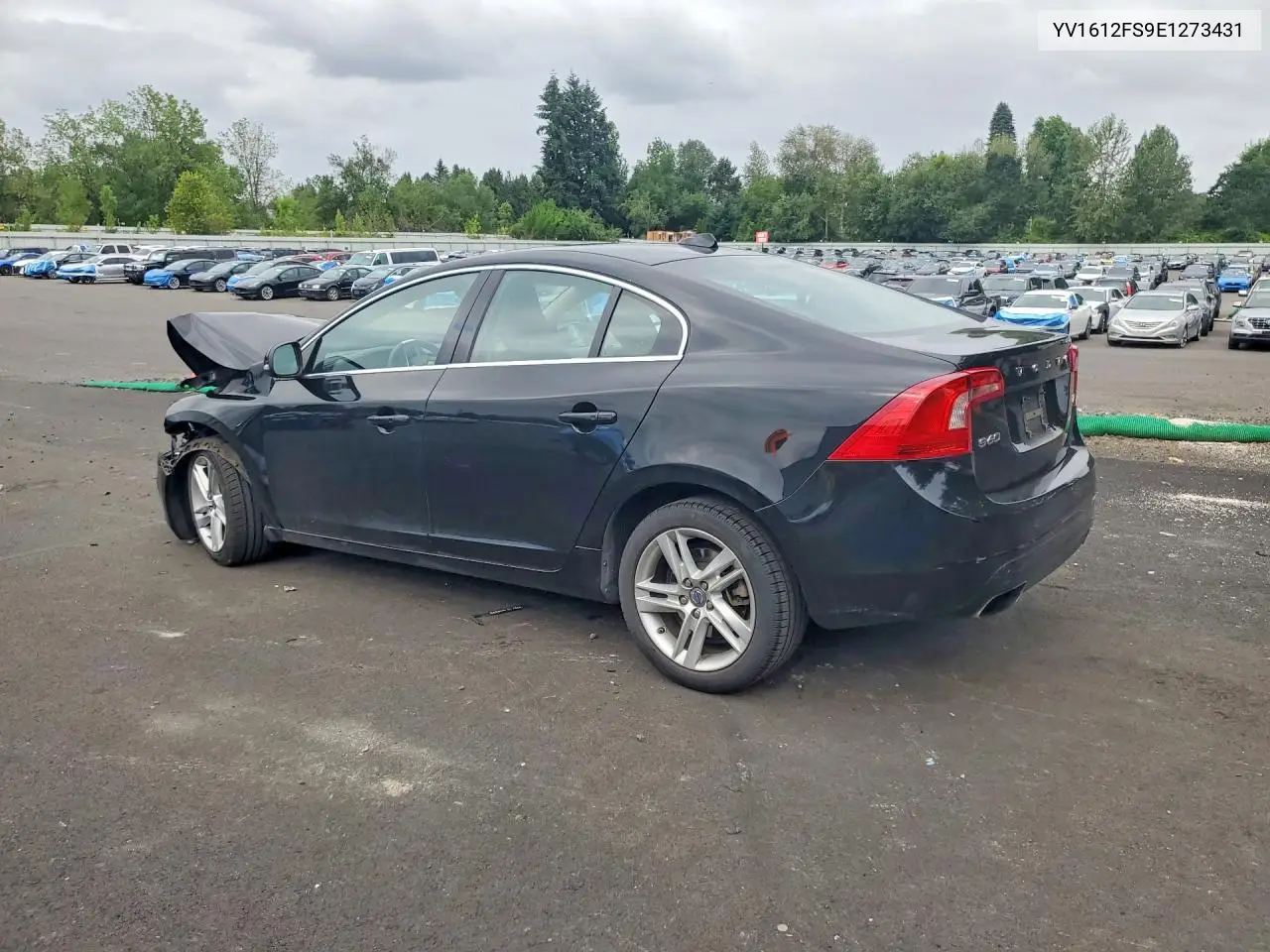 2014 Volvo S60 T5 VIN: YV1612FS9E1273431 Lot: 59396786