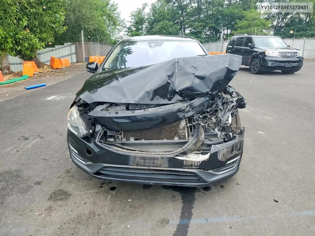 2014 Volvo S60 T5 VIN: YV1612FS9E1273431 Lot: 59396786