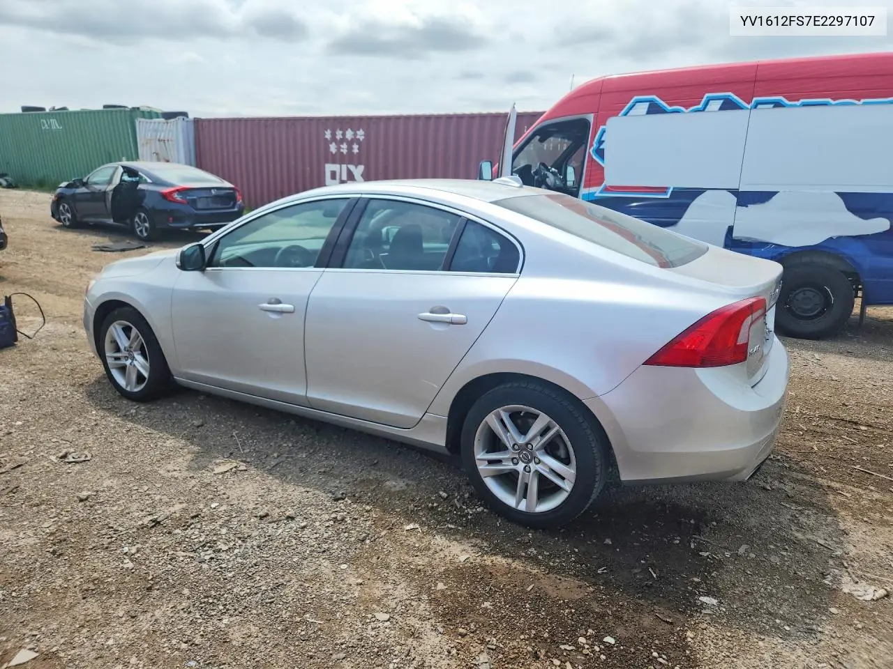 2014 Volvo S60 T5 VIN: YV1612FS7E2297107 Lot: 60495676