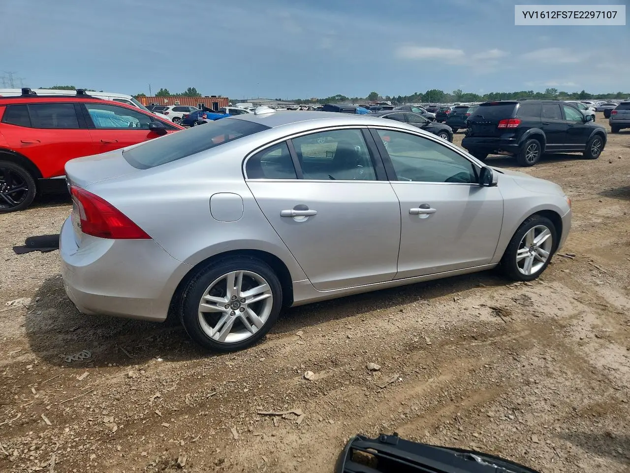 2014 Volvo S60 T5 VIN: YV1612FS7E2297107 Lot: 60495676