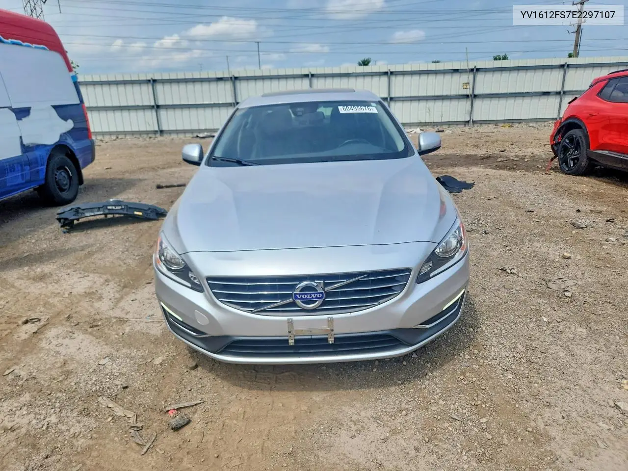 2014 Volvo S60 T5 VIN: YV1612FS7E2297107 Lot: 60495676