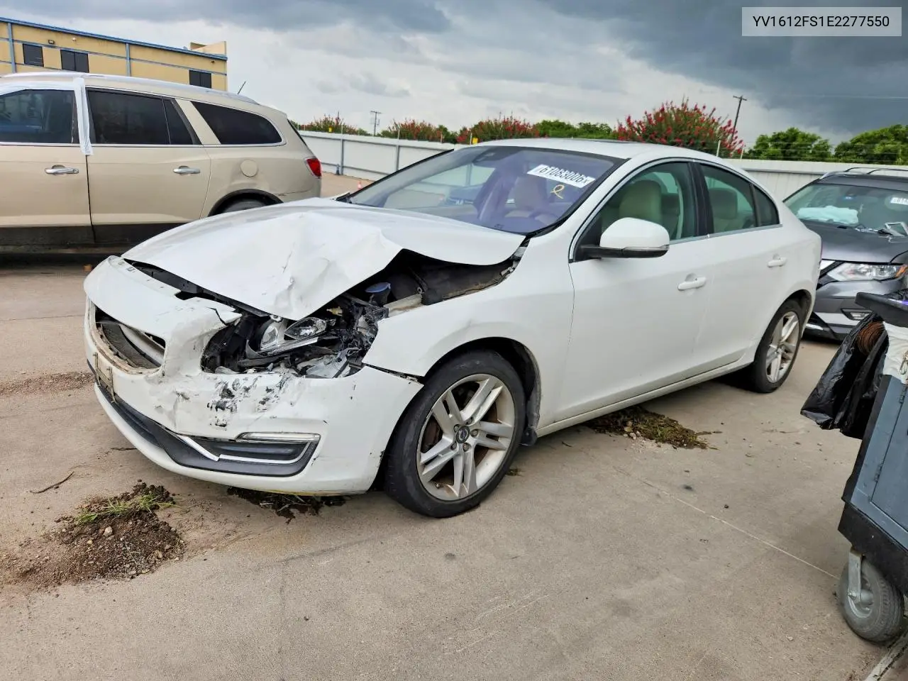 2014 Volvo S60 T5 VIN: YV1612FS1E2277550 Lot: 61083006