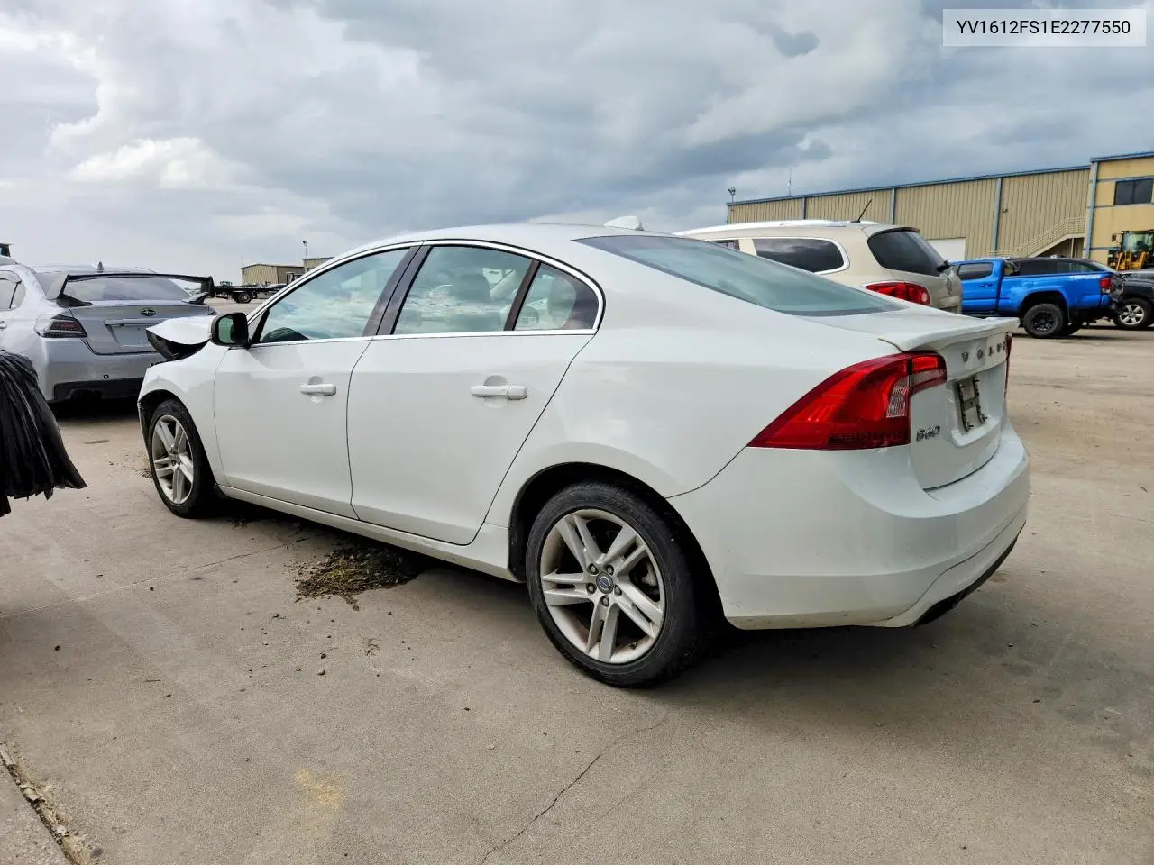 2014 Volvo S60 T5 VIN: YV1612FS1E2277550 Lot: 61083006