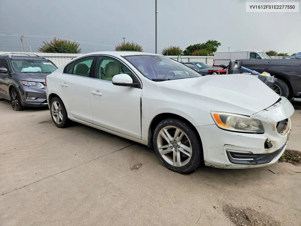 2014 Volvo S60 T5 VIN: YV1612FS1E2277550 Lot: 61083006
