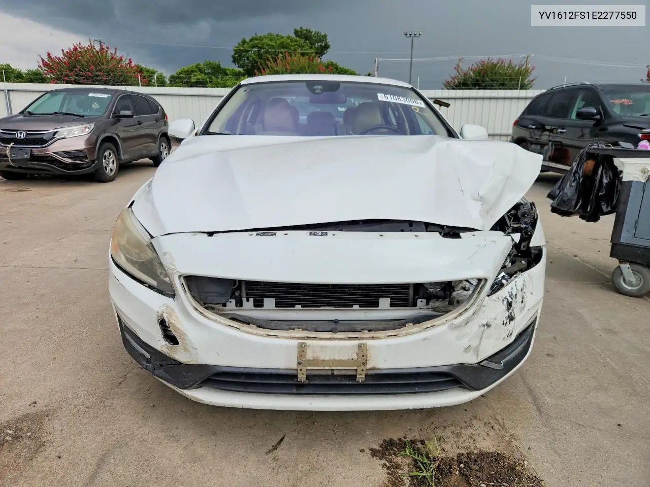 2014 Volvo S60 T5 VIN: YV1612FS1E2277550 Lot: 61083006