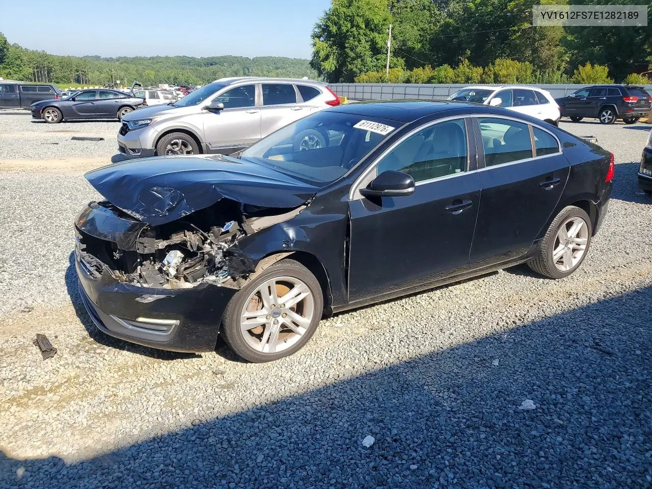 2014 Volvo S60 T5 VIN: YV1612FS7E1282189 Lot: 61112976