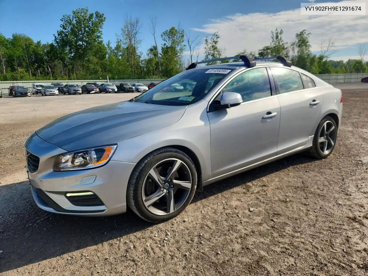 2014 Volvo S60 T6 VIN: YV1902FH9E1291674 Lot: 61456096