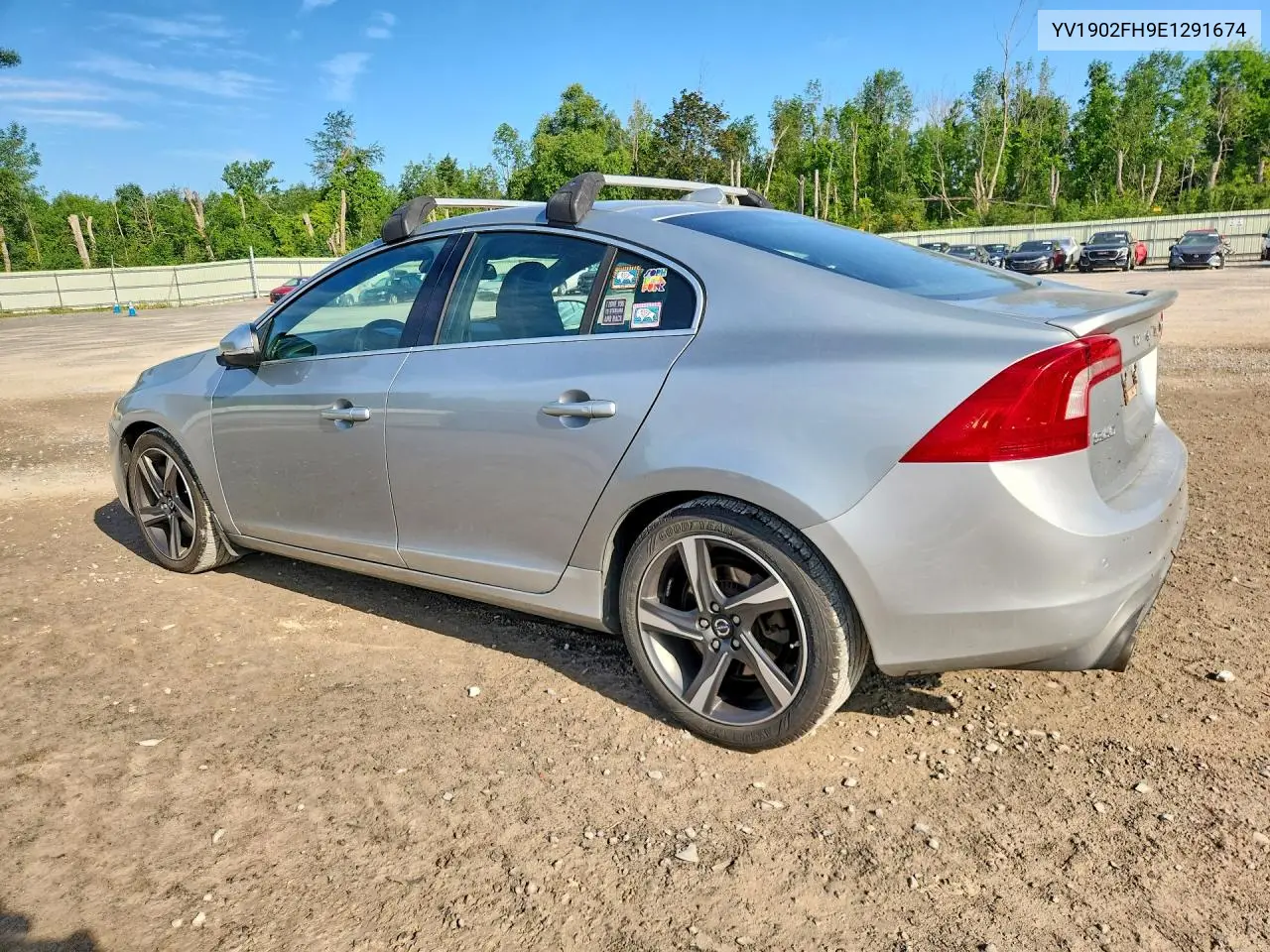 2014 Volvo S60 T6 VIN: YV1902FH9E1291674 Lot: 61456096