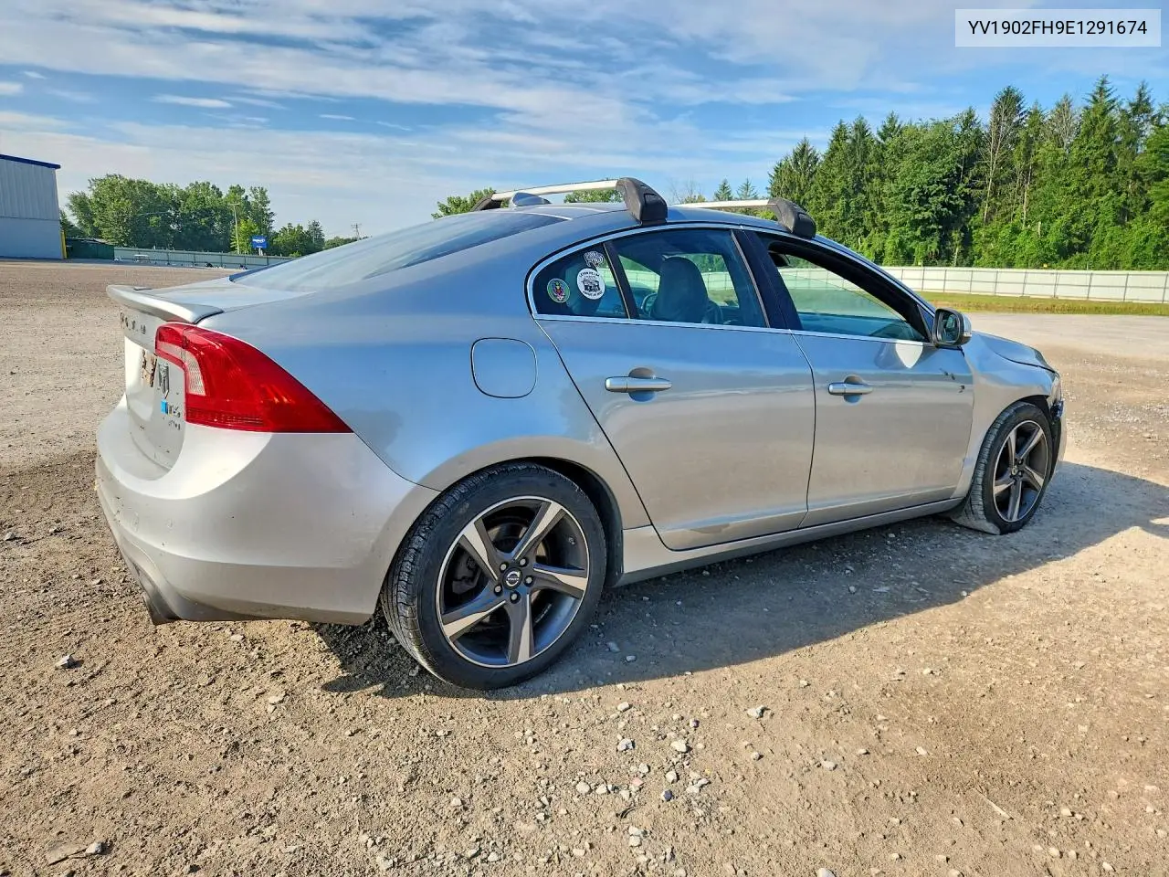 2014 Volvo S60 T6 VIN: YV1902FH9E1291674 Lot: 61456096