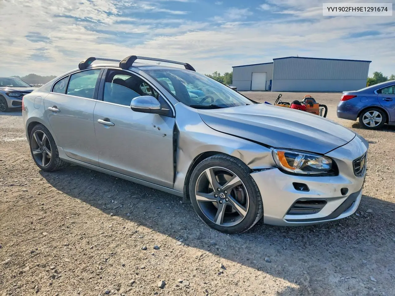 2014 Volvo S60 T6 VIN: YV1902FH9E1291674 Lot: 61456096
