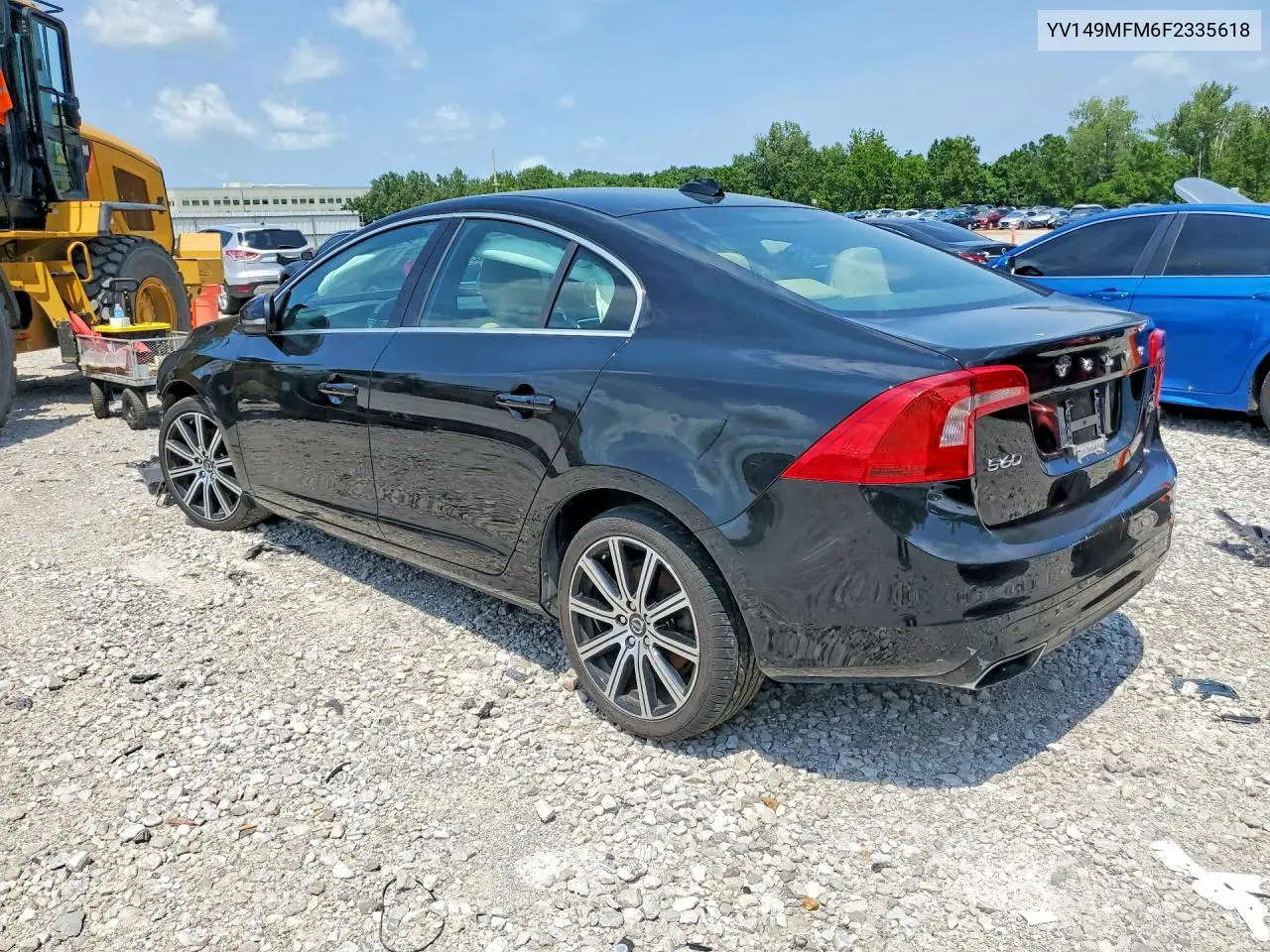 2015 Volvo S60 Platinum VIN: YV149MFM6F2335618 Lot: 55236406
