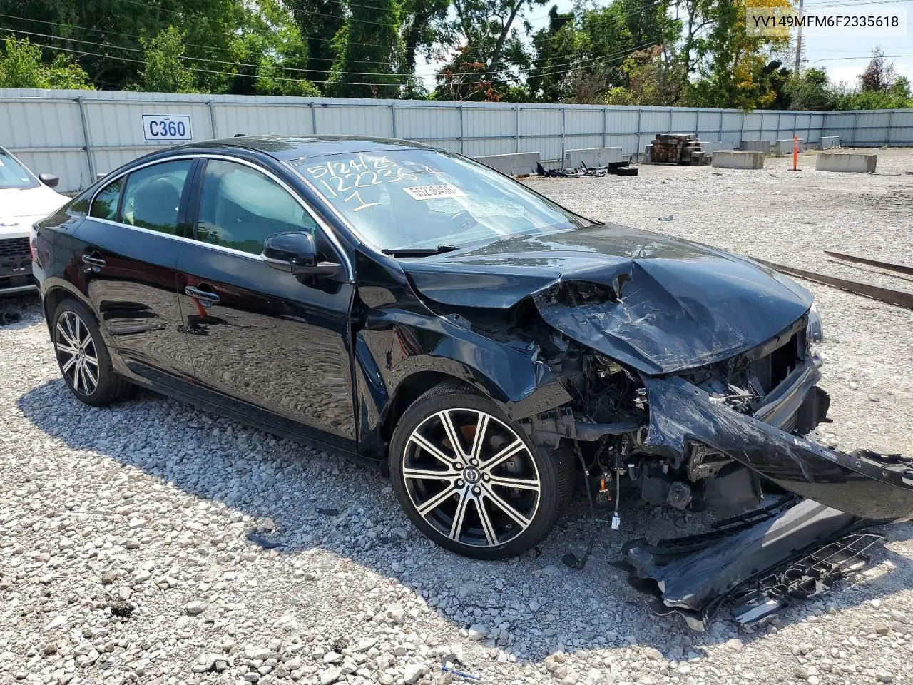 2015 Volvo S60 Platinum VIN: YV149MFM6F2335618 Lot: 55236406