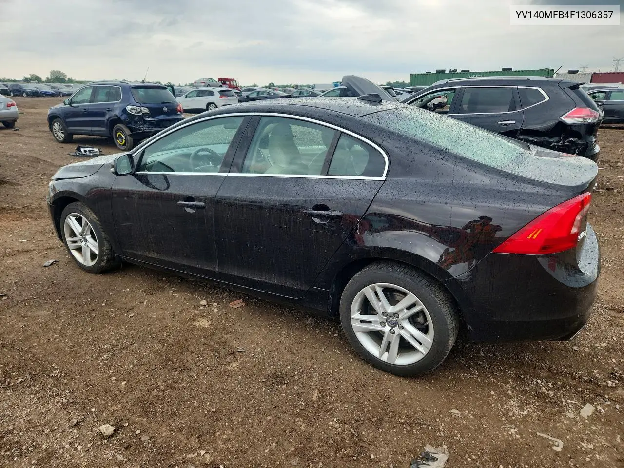 2015 Volvo S60 Premier VIN: YV140MFB4F1306357 Lot: 56264506