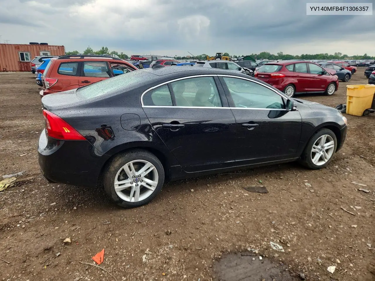 2015 Volvo S60 Premier VIN: YV140MFB4F1306357 Lot: 56264506