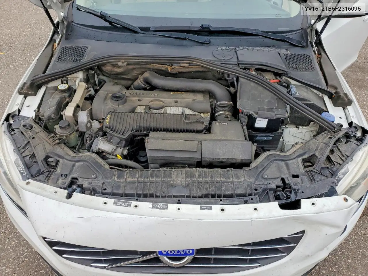 2015 Volvo S60 Premier VIN: YV1612TB5F2316095 Lot: 56795556