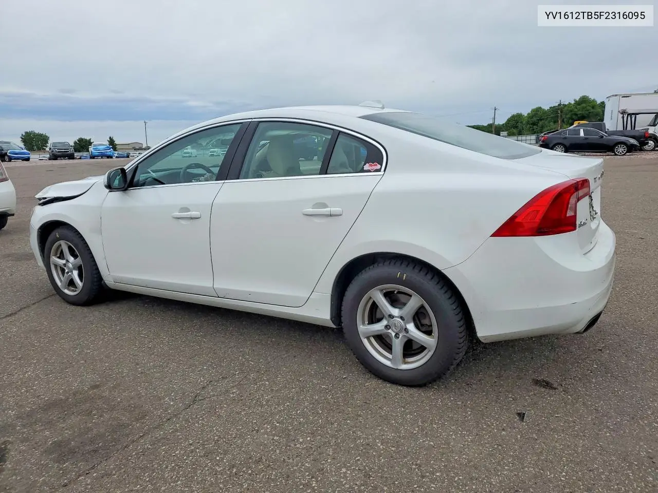 2015 Volvo S60 Premier VIN: YV1612TB5F2316095 Lot: 56795556