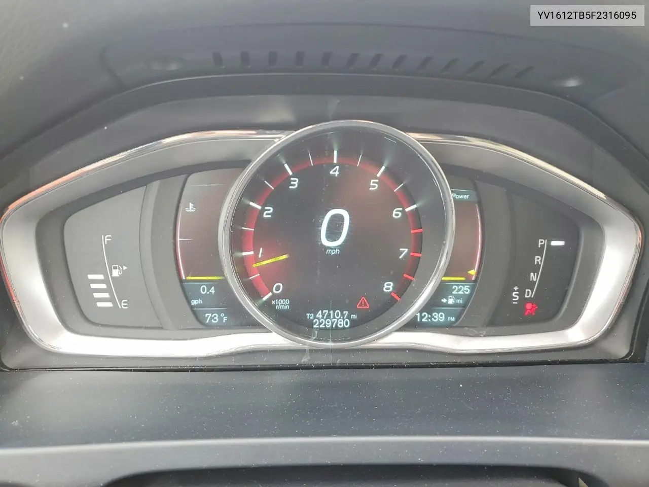 2015 Volvo S60 Premier VIN: YV1612TB5F2316095 Lot: 56795556