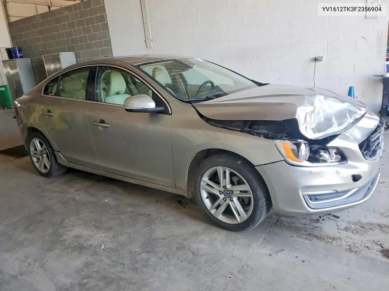 2015 Volvo S60 Premier VIN: YV1612TK3F2356904 Lot: 57135876