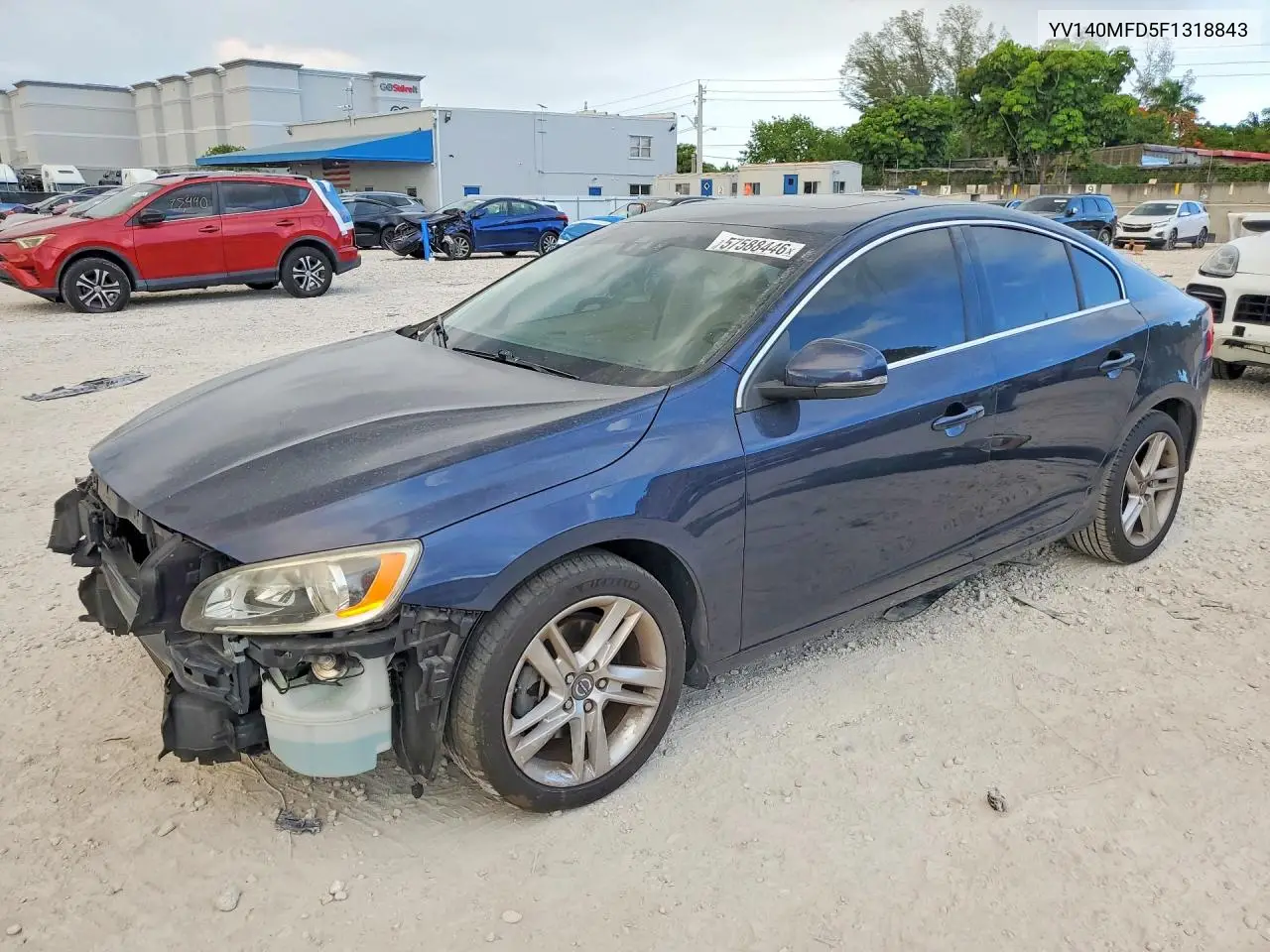 2015 Volvo S60 Platinum VIN: YV140MFD5F1318843 Lot: 57588446