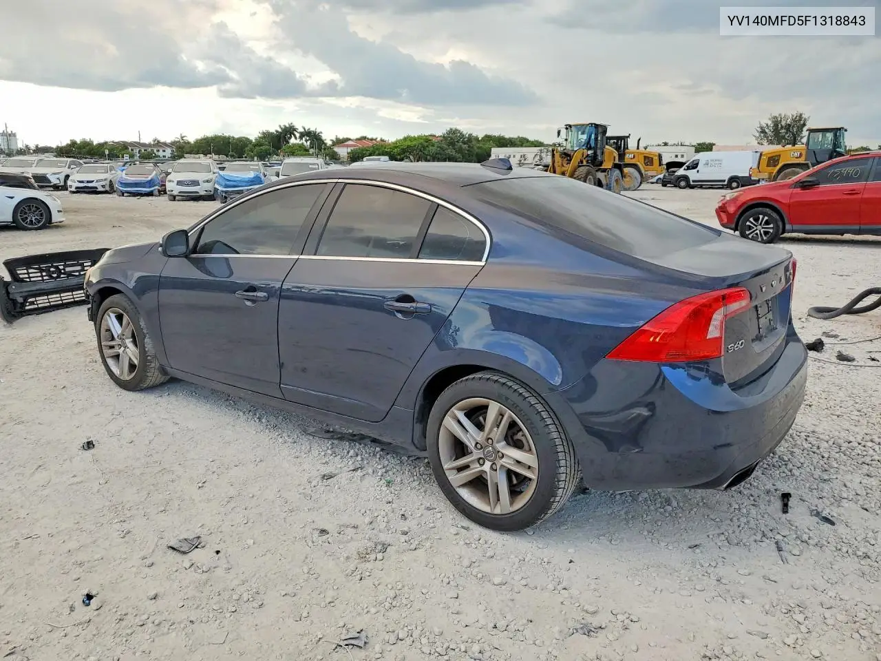 2015 Volvo S60 Platinum VIN: YV140MFD5F1318843 Lot: 57588446