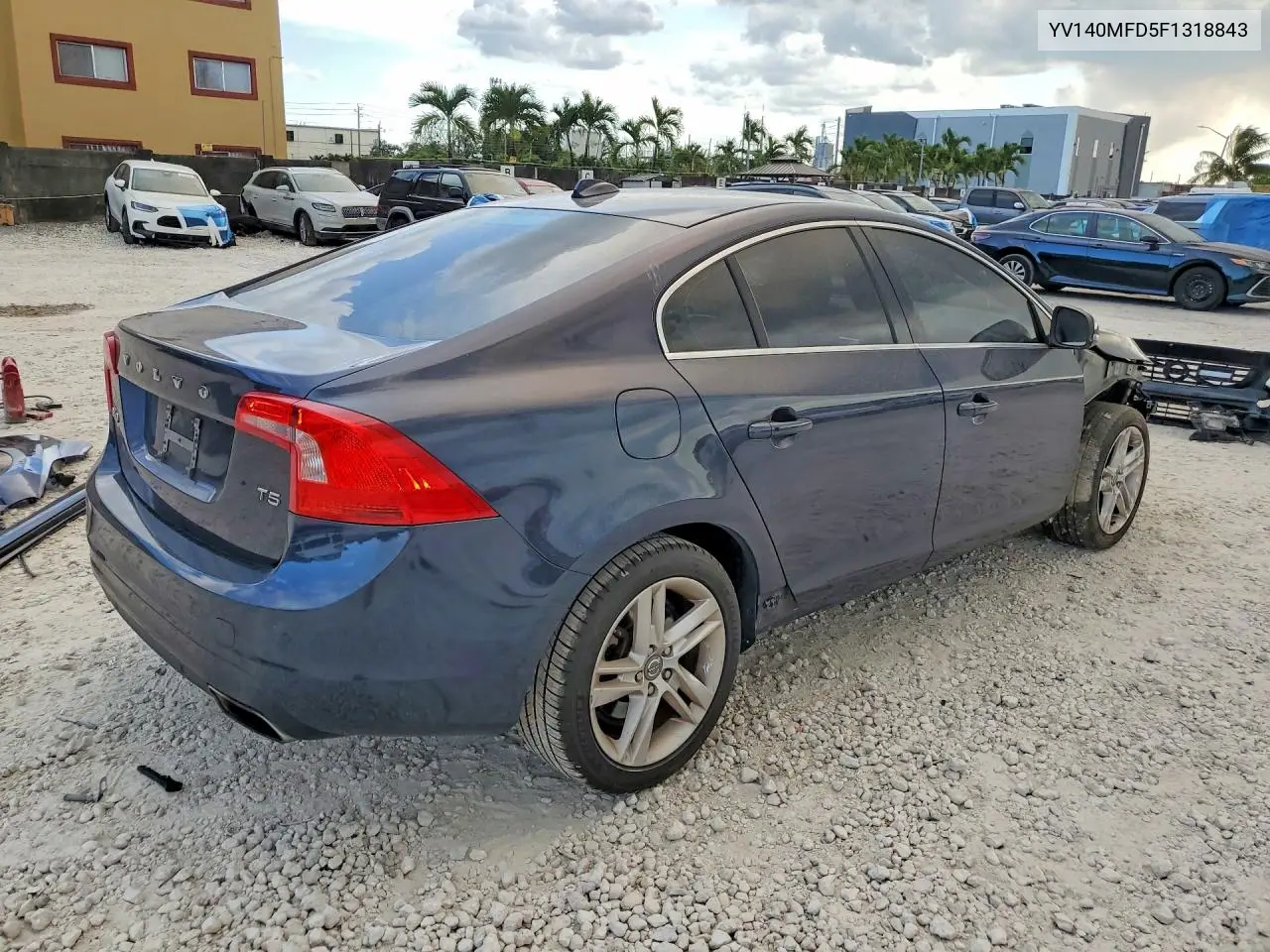 2015 Volvo S60 Platinum VIN: YV140MFD5F1318843 Lot: 57588446