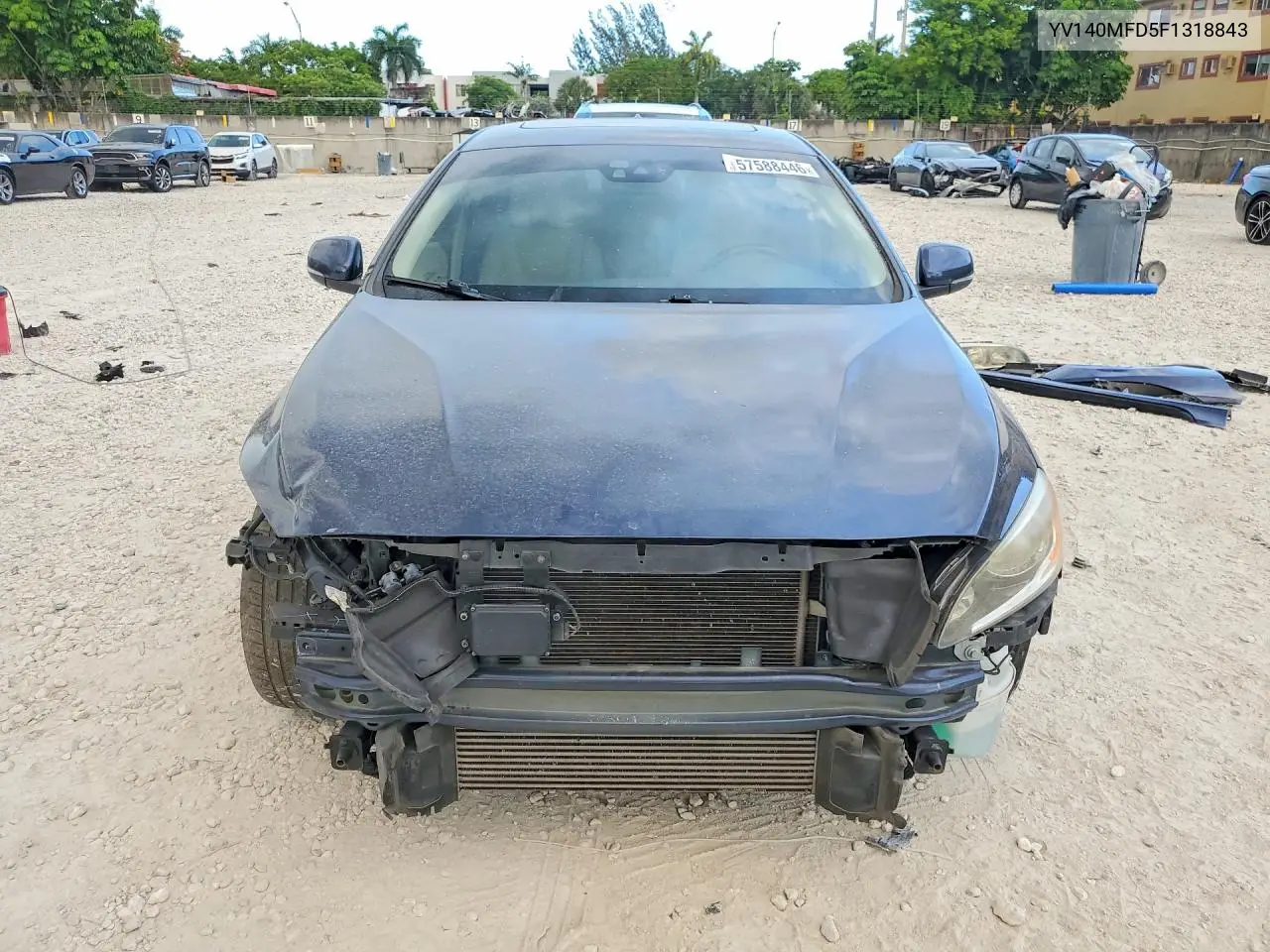 2015 Volvo S60 Platinum VIN: YV140MFD5F1318843 Lot: 57588446