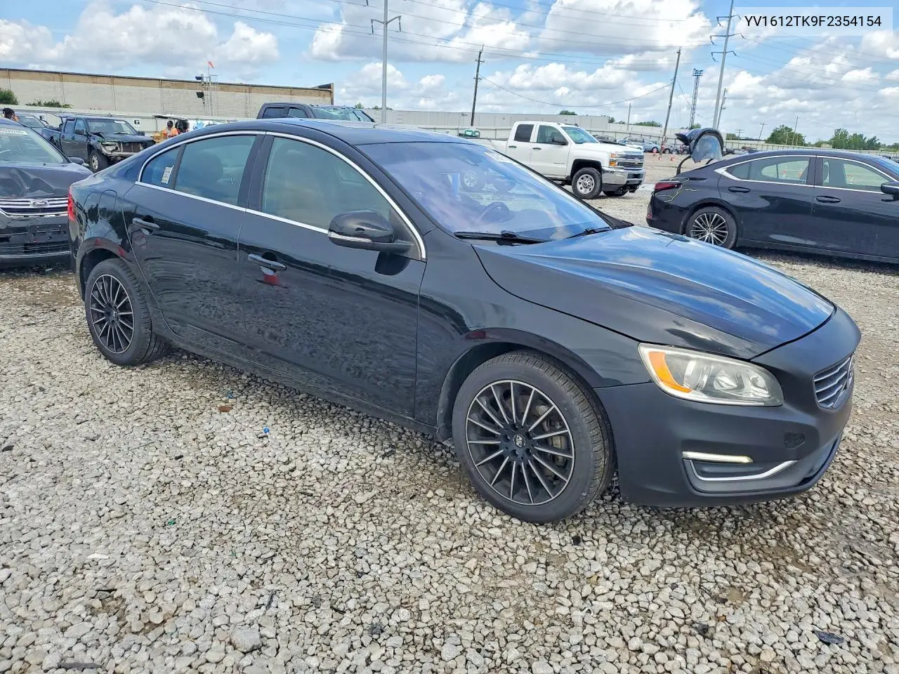 2015 Volvo S60 Premier VIN: YV1612TK9F2354154 Lot: 57917136