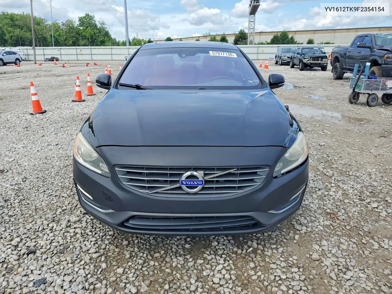 2015 Volvo S60 Premier VIN: YV1612TK9F2354154 Lot: 57917136