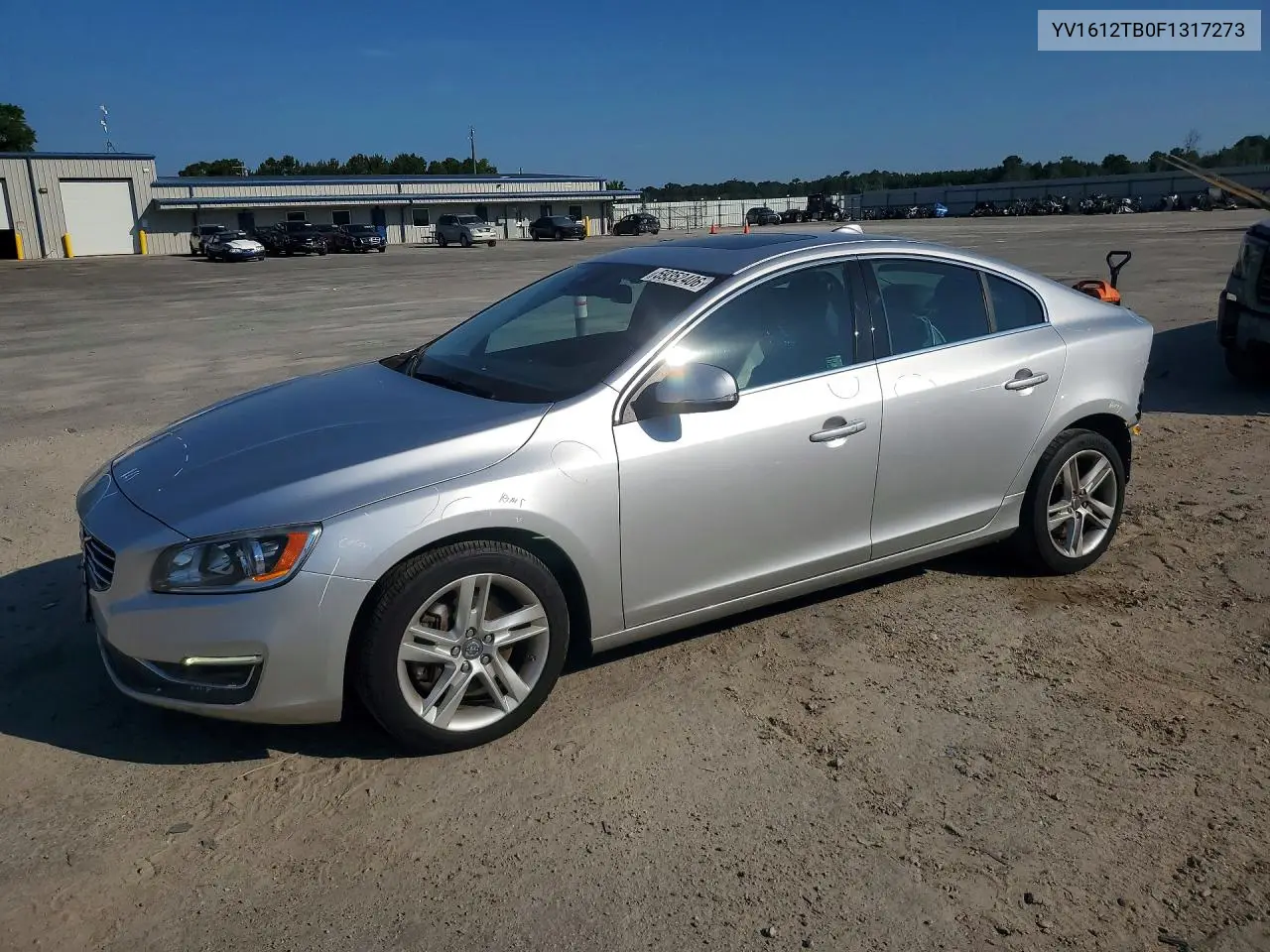 2015 Volvo S60 Premier VIN: YV1612TB0F1317273 Lot: 59352406