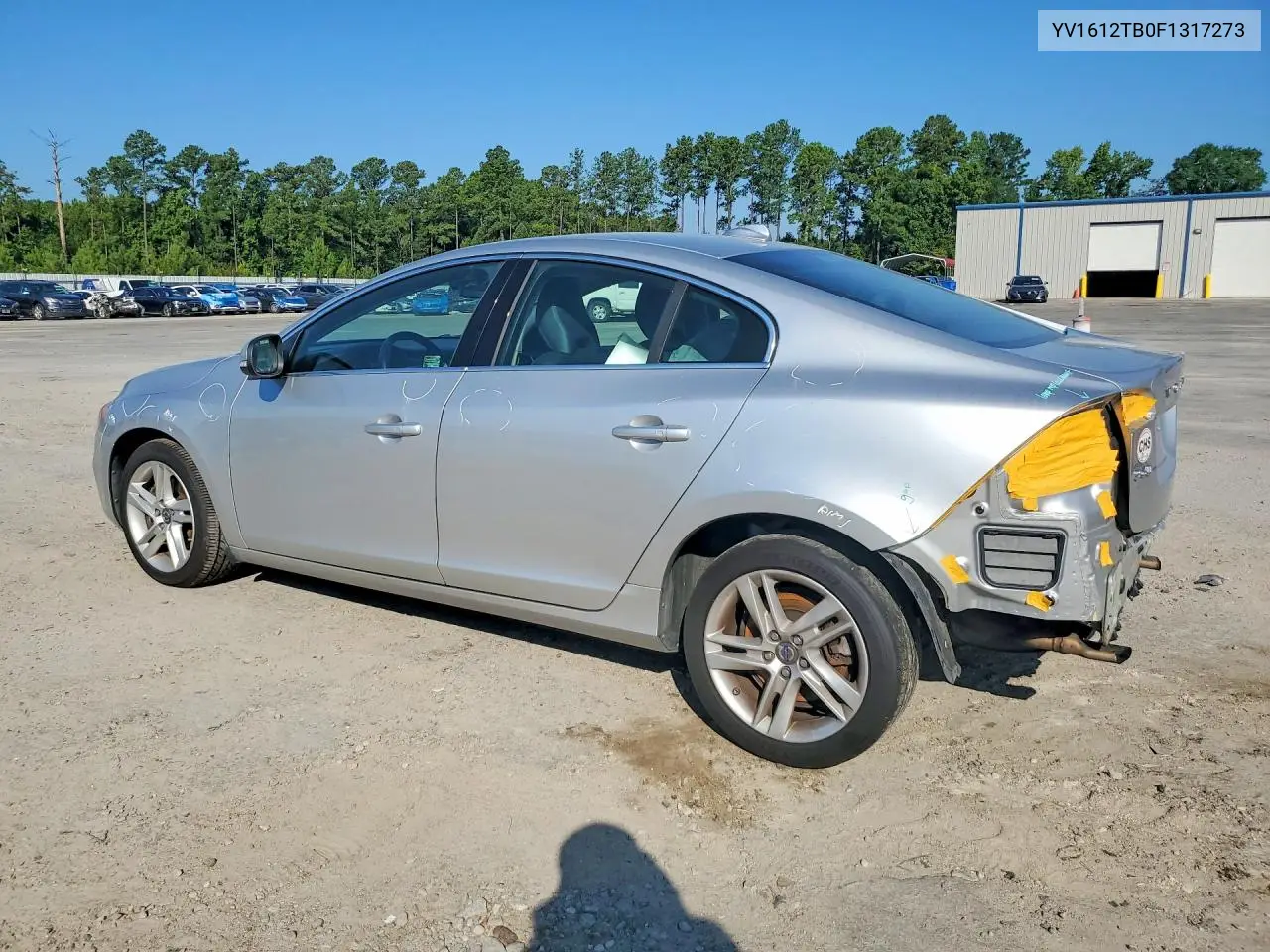 2015 Volvo S60 Premier VIN: YV1612TB0F1317273 Lot: 59352406