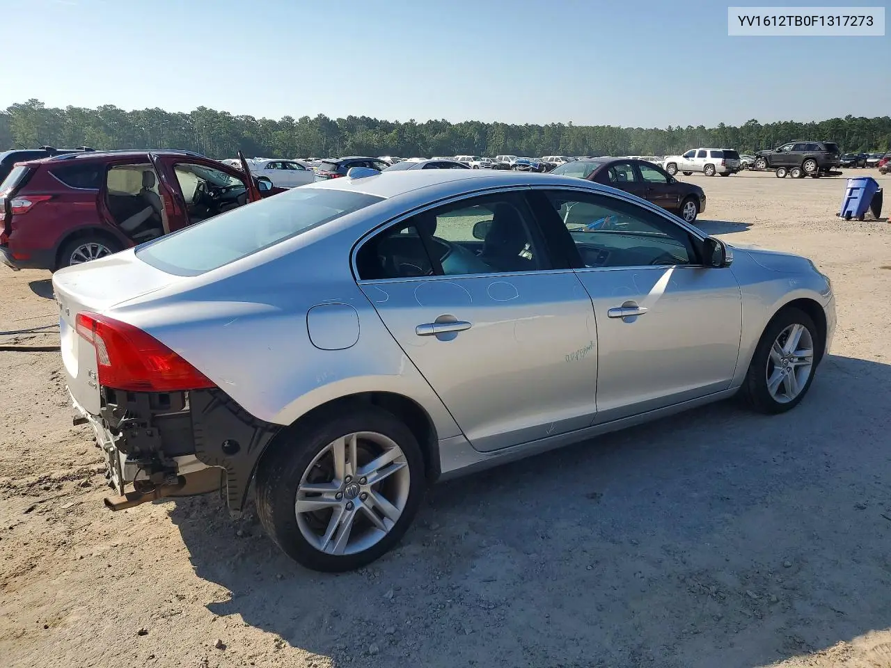 2015 Volvo S60 Premier VIN: YV1612TB0F1317273 Lot: 59352406