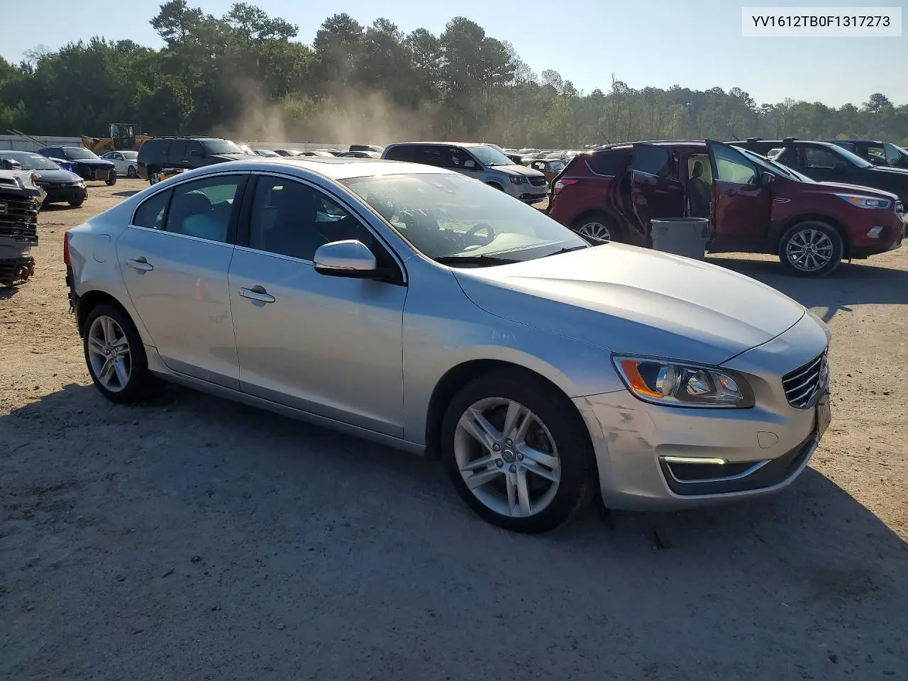 2015 Volvo S60 Premier VIN: YV1612TB0F1317273 Lot: 59352406
