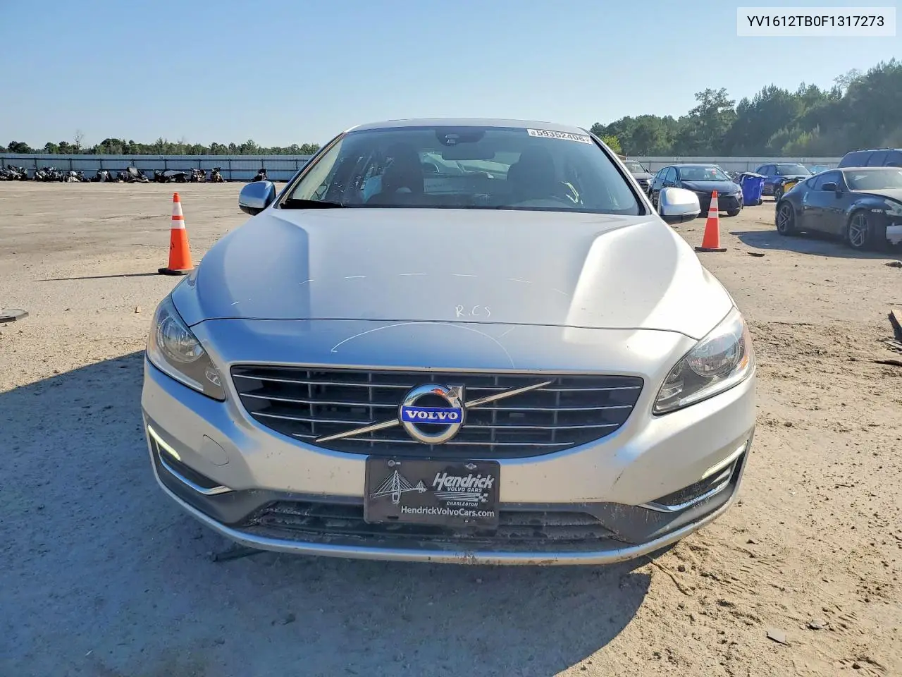 2015 Volvo S60 Premier VIN: YV1612TB0F1317273 Lot: 59352406