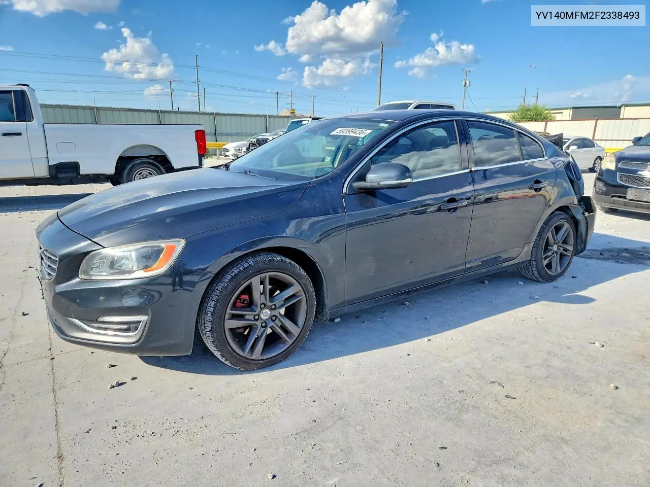 2015 Volvo S60 Platinum VIN: YV140MFM2F2338493 Lot: 59399436
