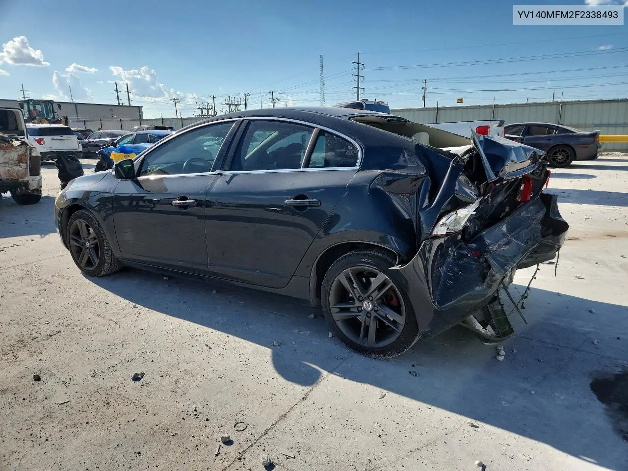 2015 Volvo S60 Platinum VIN: YV140MFM2F2338493 Lot: 59399436