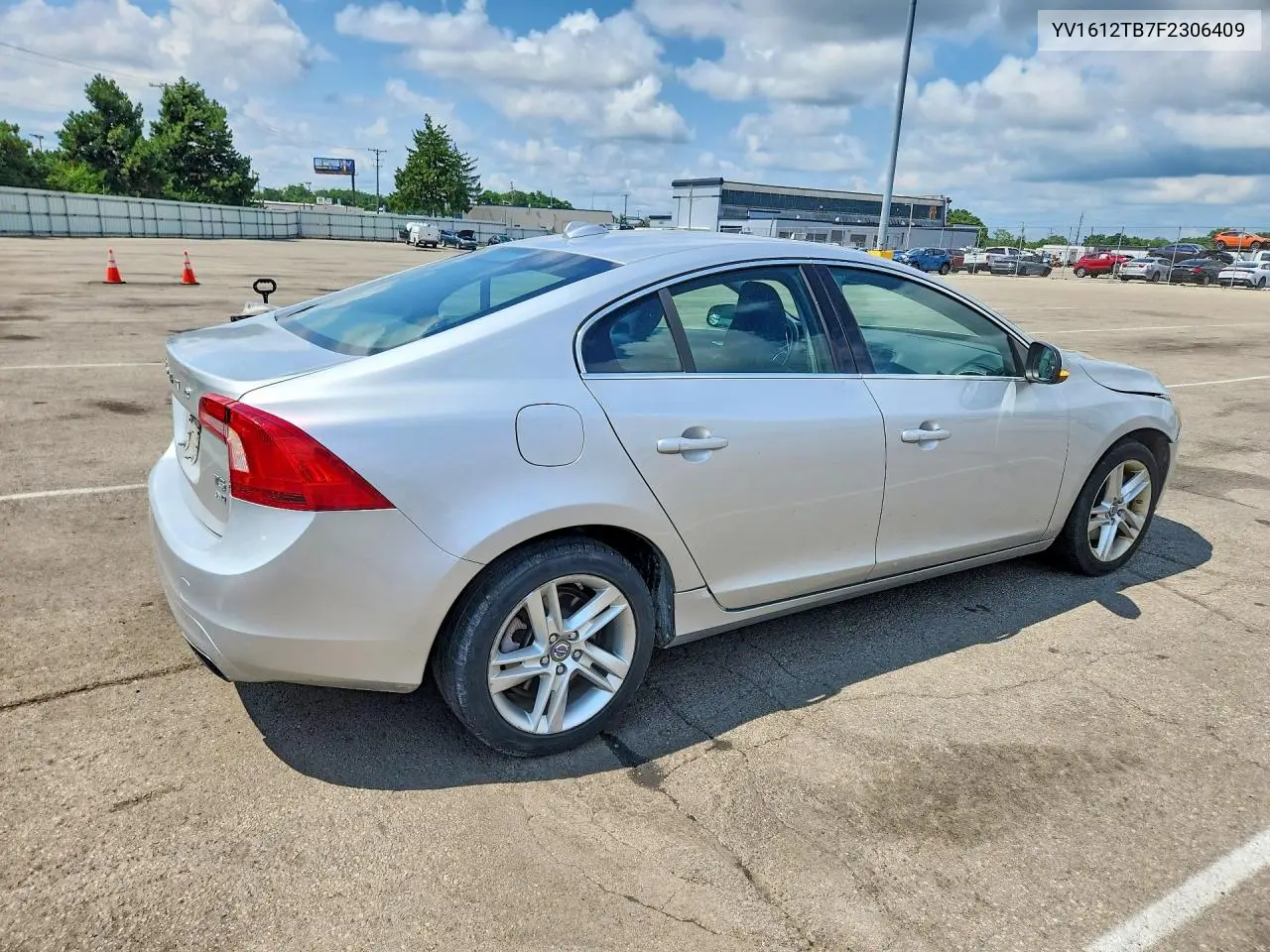 2015 Volvo S60 Premier VIN: YV1612TB7F2306409 Lot: 60388186