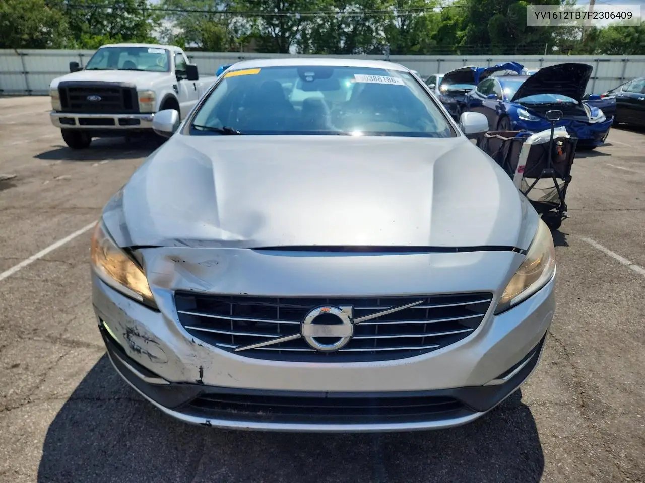 2015 Volvo S60 Premier VIN: YV1612TB7F2306409 Lot: 60388186