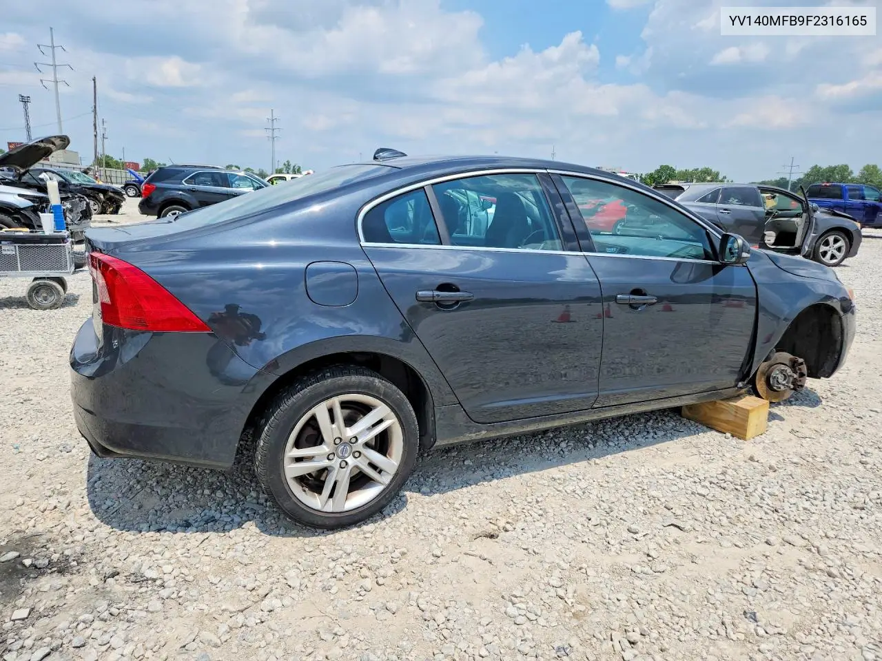 2015 Volvo S60 Premier VIN: YV140MFB9F2316165 Lot: 60575506