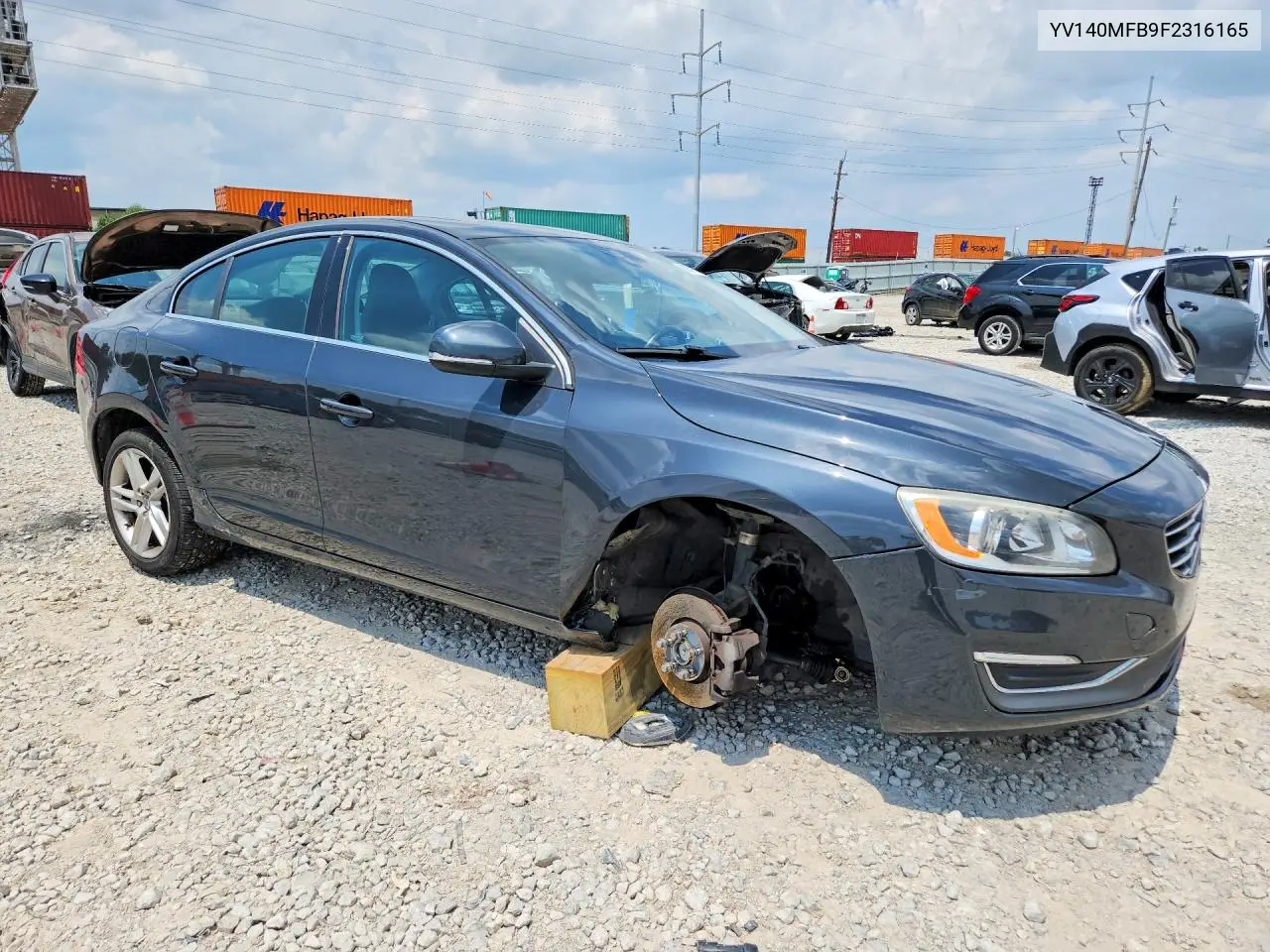 2015 Volvo S60 Premier VIN: YV140MFB9F2316165 Lot: 60575506