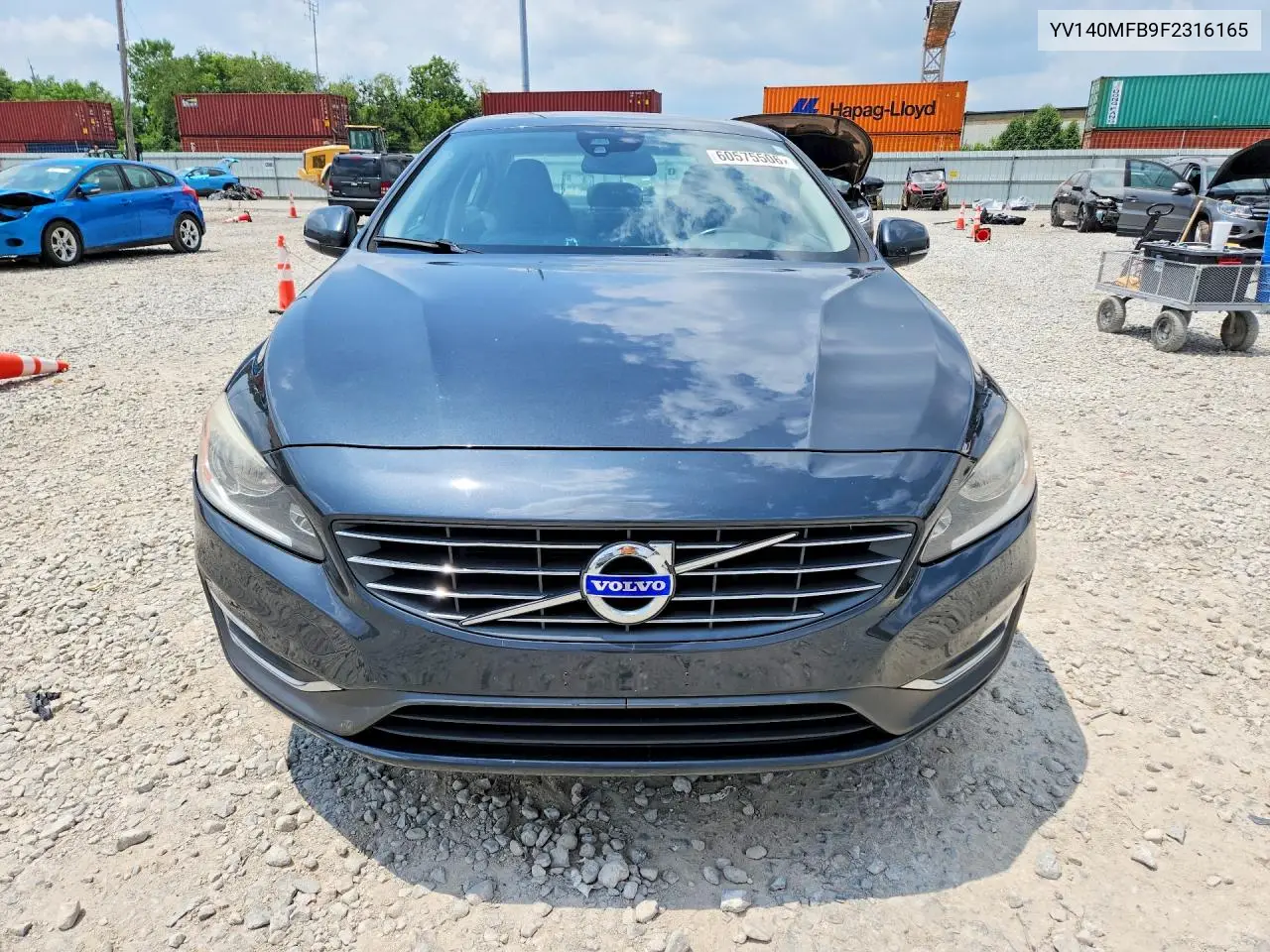 2015 Volvo S60 Premier VIN: YV140MFB9F2316165 Lot: 60575506